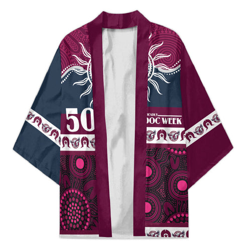 Sea Eagles NAIDOC Week Personalised Kimono Aboriginal Torres Strait Islanders Vibe