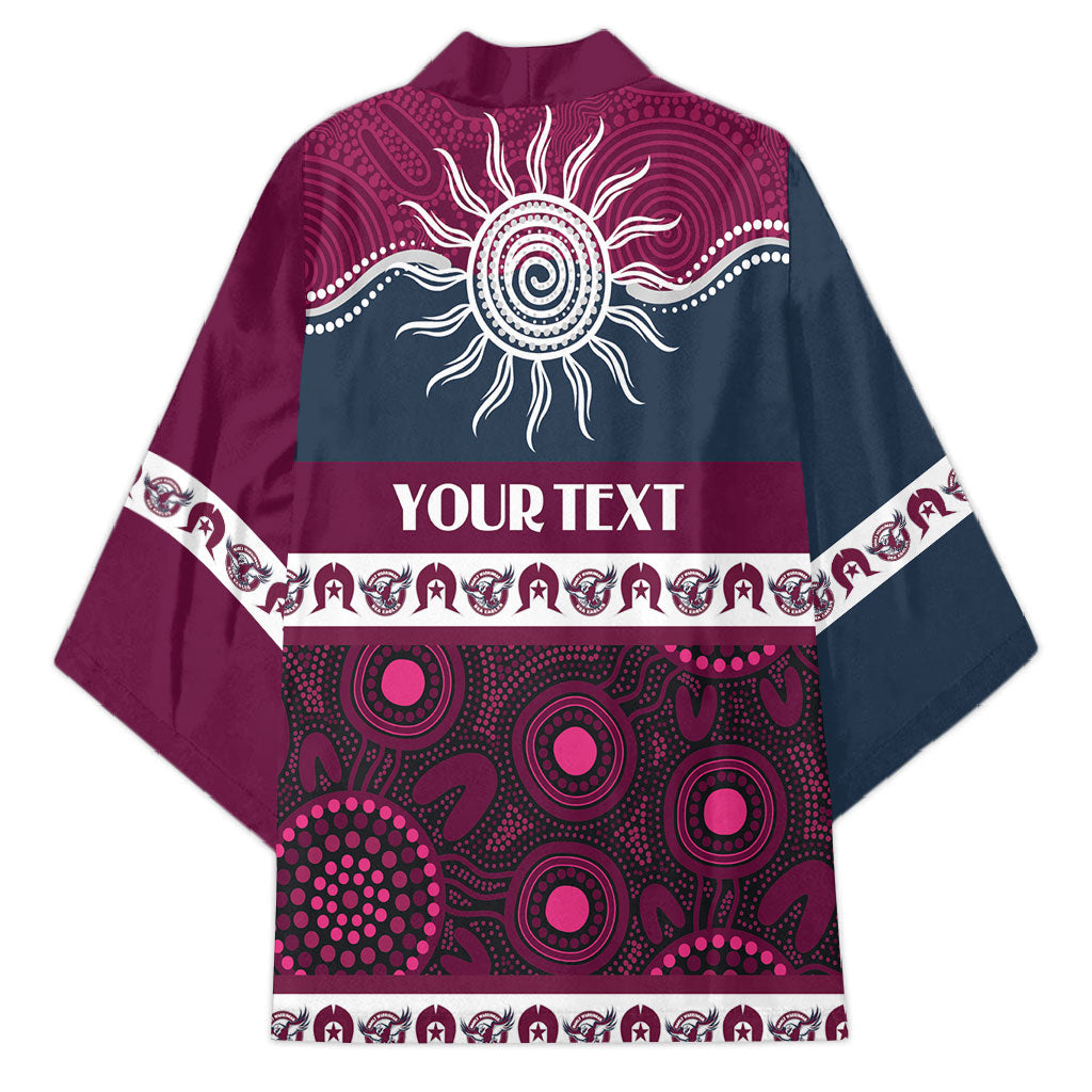 Sea Eagles NAIDOC Week Personalised Kimono Aboriginal Torres Strait Islanders Vibe
