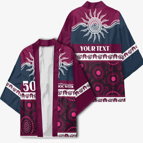 Sea Eagles NAIDOC Week Personalised Kimono Aboriginal Torres Strait Islanders Vibe