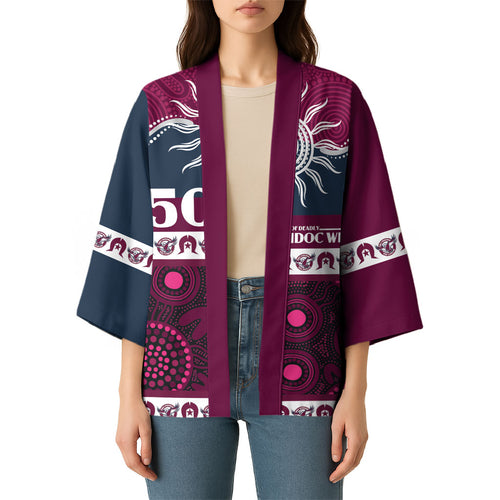 Sea Eagles NAIDOC Week Personalised Kimono Aboriginal Torres Strait Islanders Vibe