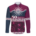 Sea Eagles NAIDOC Week Personalised Long Sleeve Button Shirt Aboriginal Torres Strait Islanders Vibe