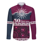 Sea Eagles NAIDOC Week Personalised Long Sleeve Button Shirt Aboriginal Torres Strait Islanders Vibe