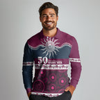 Sea Eagles NAIDOC Week Personalised Long Sleeve Polo Shirt Aboriginal Torres Strait Islanders Vibe