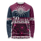 Sea Eagles NAIDOC Week Personalised Long Sleeve Shirt Aboriginal Torres Strait Islanders Vibe