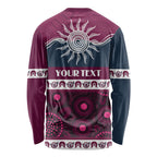 Sea Eagles NAIDOC Week Personalised Long Sleeve Shirt Aboriginal Torres Strait Islanders Vibe