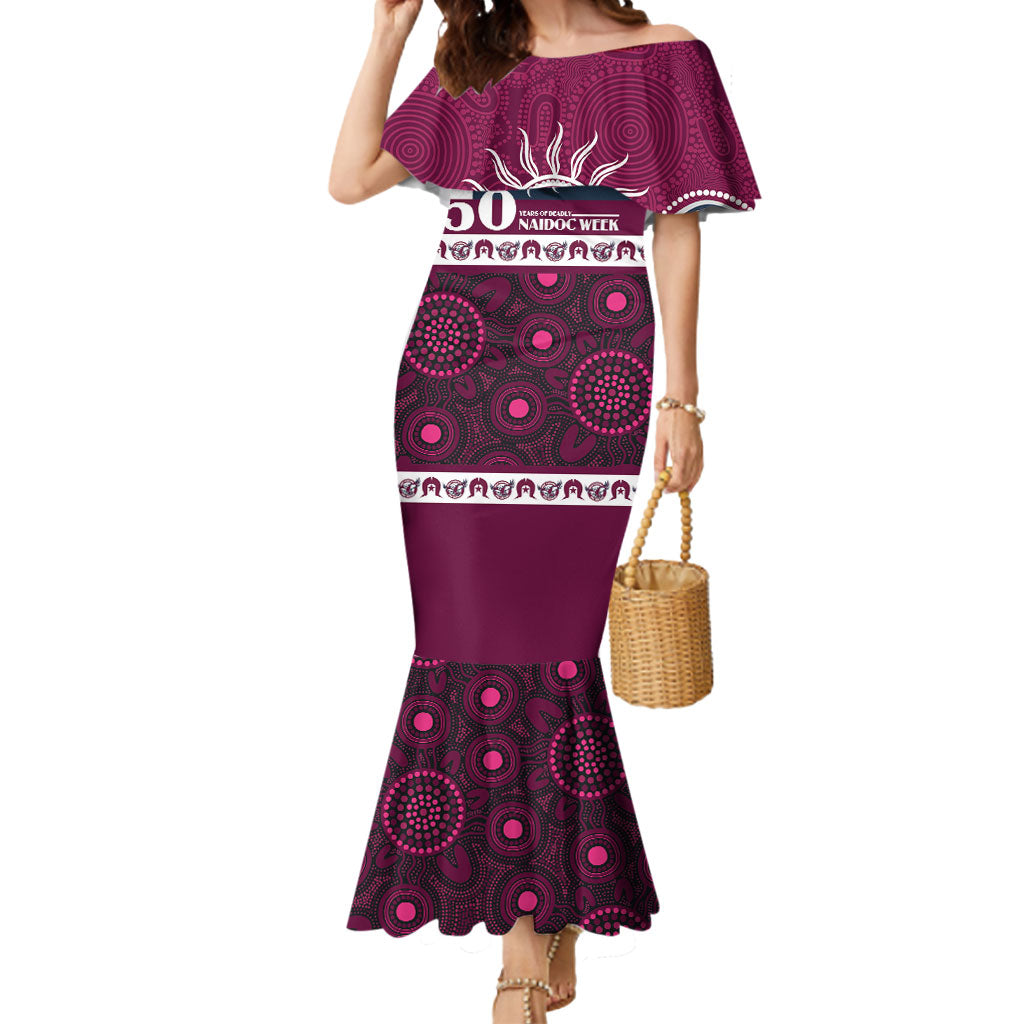 Sea Eagles NAIDOC Week Personalised Mermaid Dress Aboriginal Torres Strait Islanders Vibe