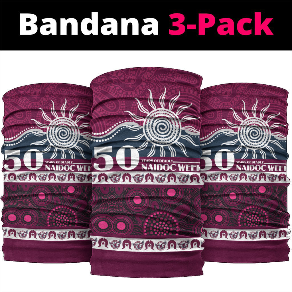 Sea Eagles NAIDOC Week Neck Gaiter Aboriginal Torres Strait Islanders Vibe