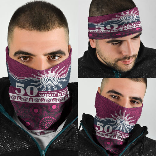 Sea Eagles NAIDOC Week Neck Gaiter Aboriginal Torres Strait Islanders Vibe