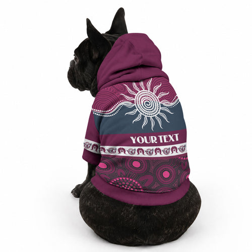 Sea Eagles NAIDOC Week Personalised Pet Hoodie Aboriginal Torres Strait Islanders Vibe
