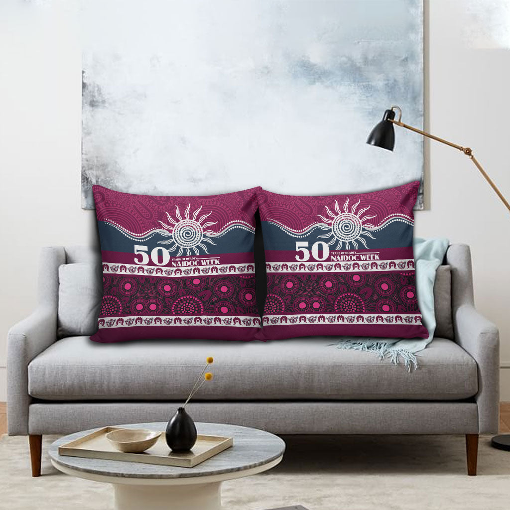 Sea Eagles NAIDOC Week Pillow Cover Aboriginal Torres Strait Islanders Vibe