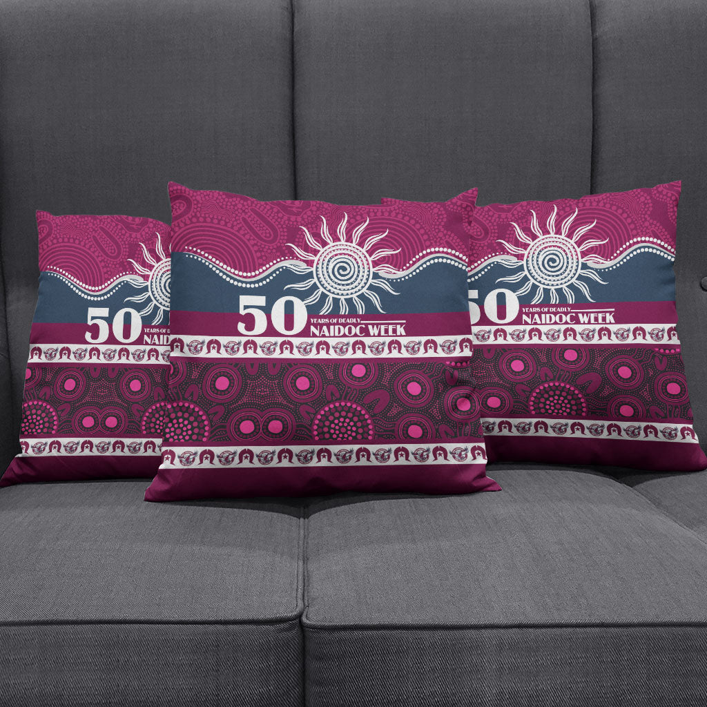 Sea Eagles NAIDOC Week Pillow Cover Aboriginal Torres Strait Islanders Vibe