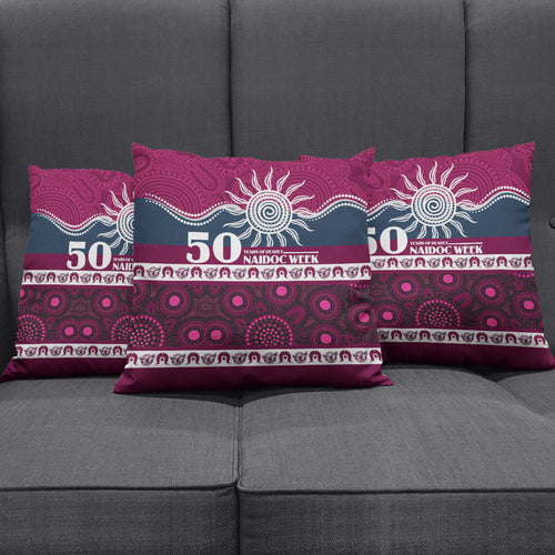 Sea Eagles NAIDOC Week Pillow Cover Aboriginal Torres Strait Islanders Vibe