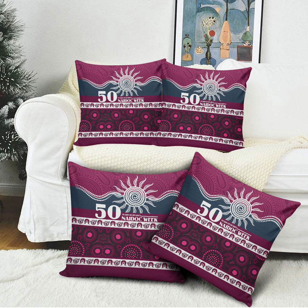 Sea Eagles NAIDOC Week Pillow Cover Aboriginal Torres Strait Islanders Vibe