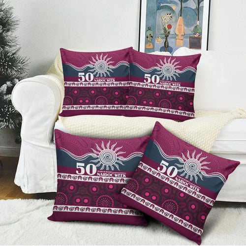 Sea Eagles NAIDOC Week Pillow Cover Aboriginal Torres Strait Islanders Vibe