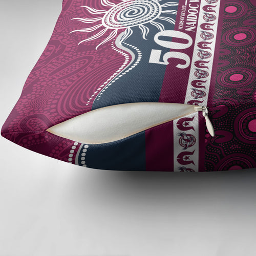 Sea Eagles NAIDOC Week Pillow Cover Aboriginal Torres Strait Islanders Vibe