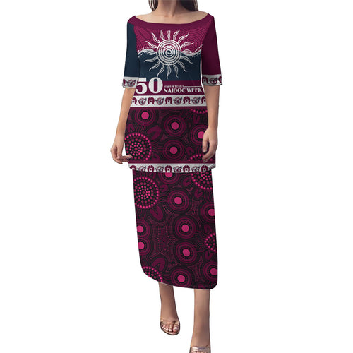 Sea Eagles NAIDOC Week Personalised Puletasi Aboriginal Torres Strait Islanders Vibe