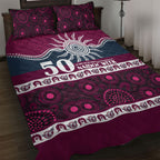 Sea Eagles NAIDOC Week Quilt Bed Set Aboriginal Torres Strait Islanders Vibe