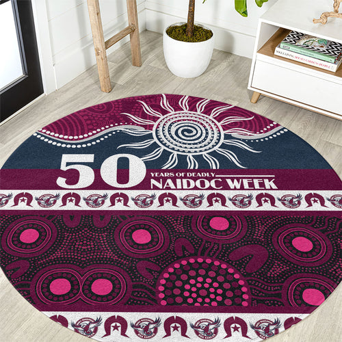 Sea Eagles NAIDOC Week Round Carpet Aboriginal Torres Strait Islanders Vibe