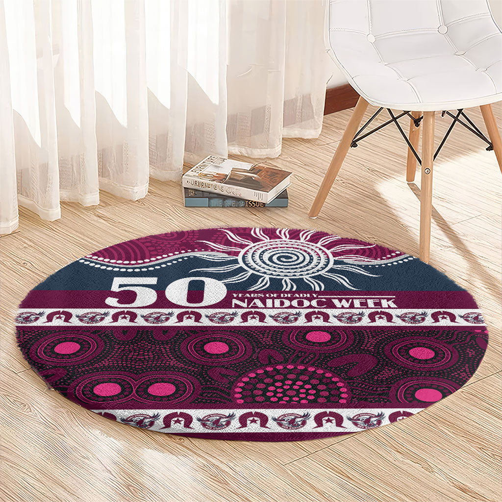 Sea Eagles NAIDOC Week Round Carpet Aboriginal Torres Strait Islanders Vibe