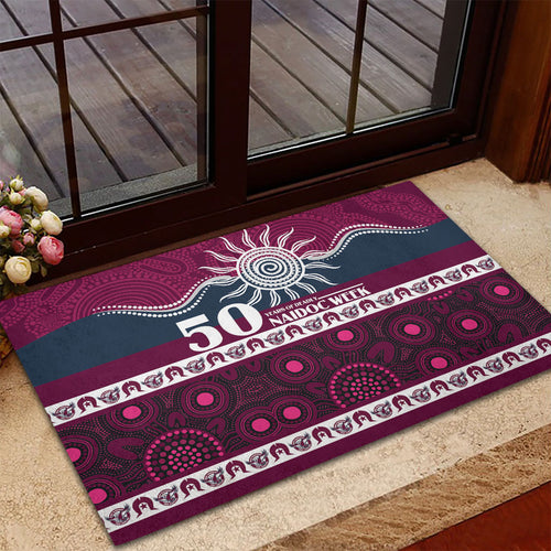 Sea Eagles NAIDOC Week Rubber Doormat Aboriginal Torres Strait Islanders Vibe