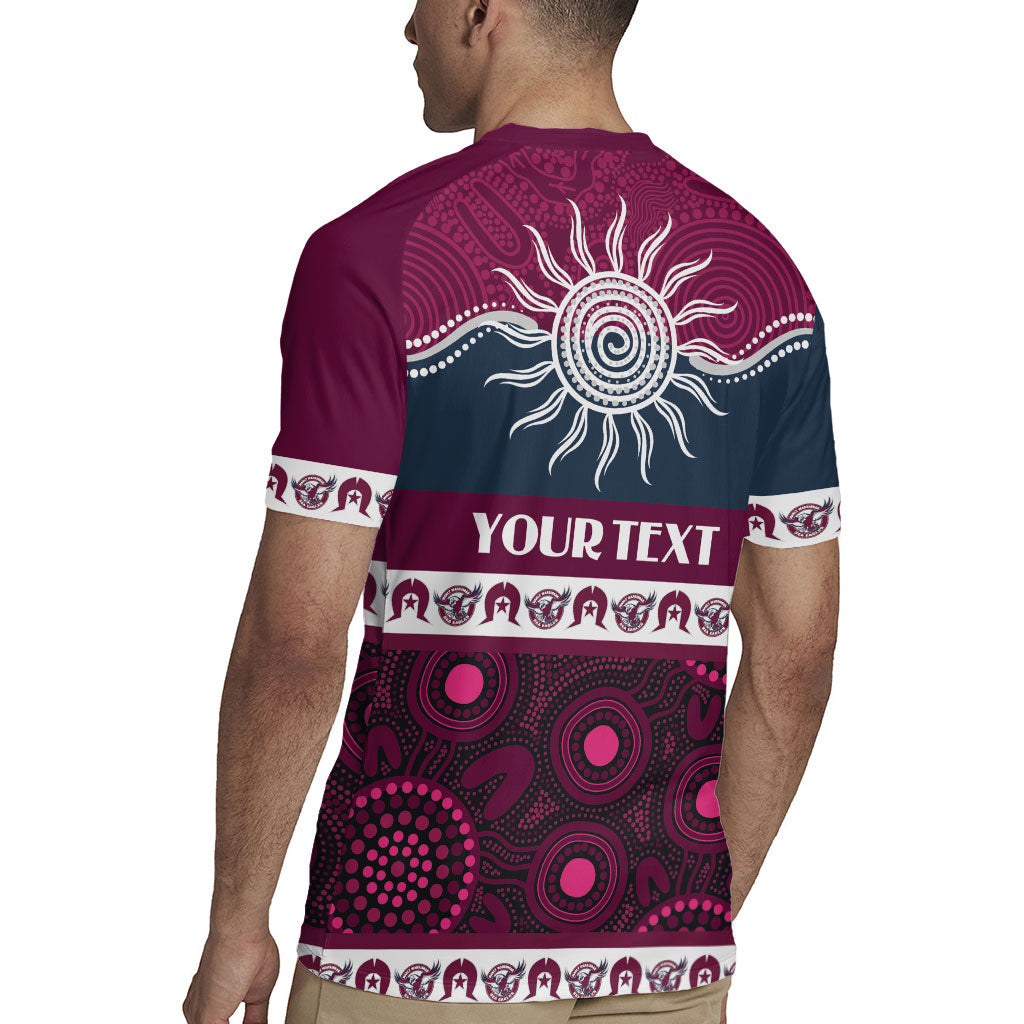 Sea Eagles NAIDOC Week Personalised Rugby Jersey Aboriginal Torres Strait Islanders Vibe