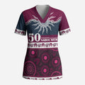 Sea Eagles NAIDOC Week Personalised Scrub Top Aboriginal Torres Strait Islanders Vibe