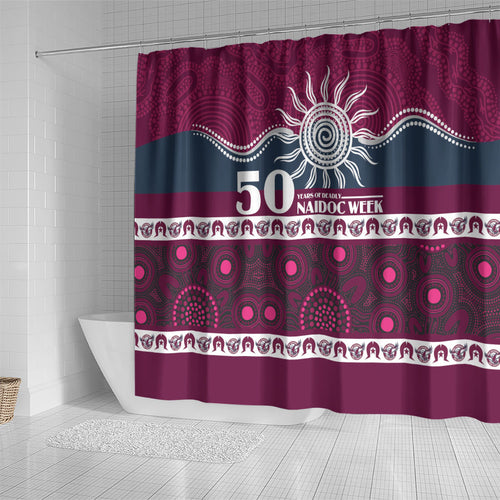 Sea Eagles NAIDOC Week Shower Curtain Aboriginal Torres Strait Islanders Vibe
