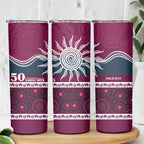 Sea Eagles NAIDOC Week Personalised Skinny Tumbler Aboriginal Torres Strait Islanders Vibe
