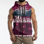 Sea Eagles NAIDOC Week Personalised Sleeveless Zip Hoodie Aboriginal Torres Strait Islanders Vibe