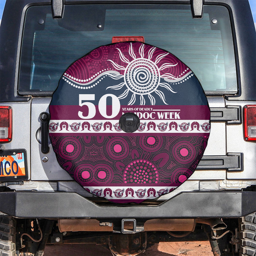 Sea Eagles NAIDOC Week Spare Tire Cover Aboriginal Torres Strait Islanders Vibe