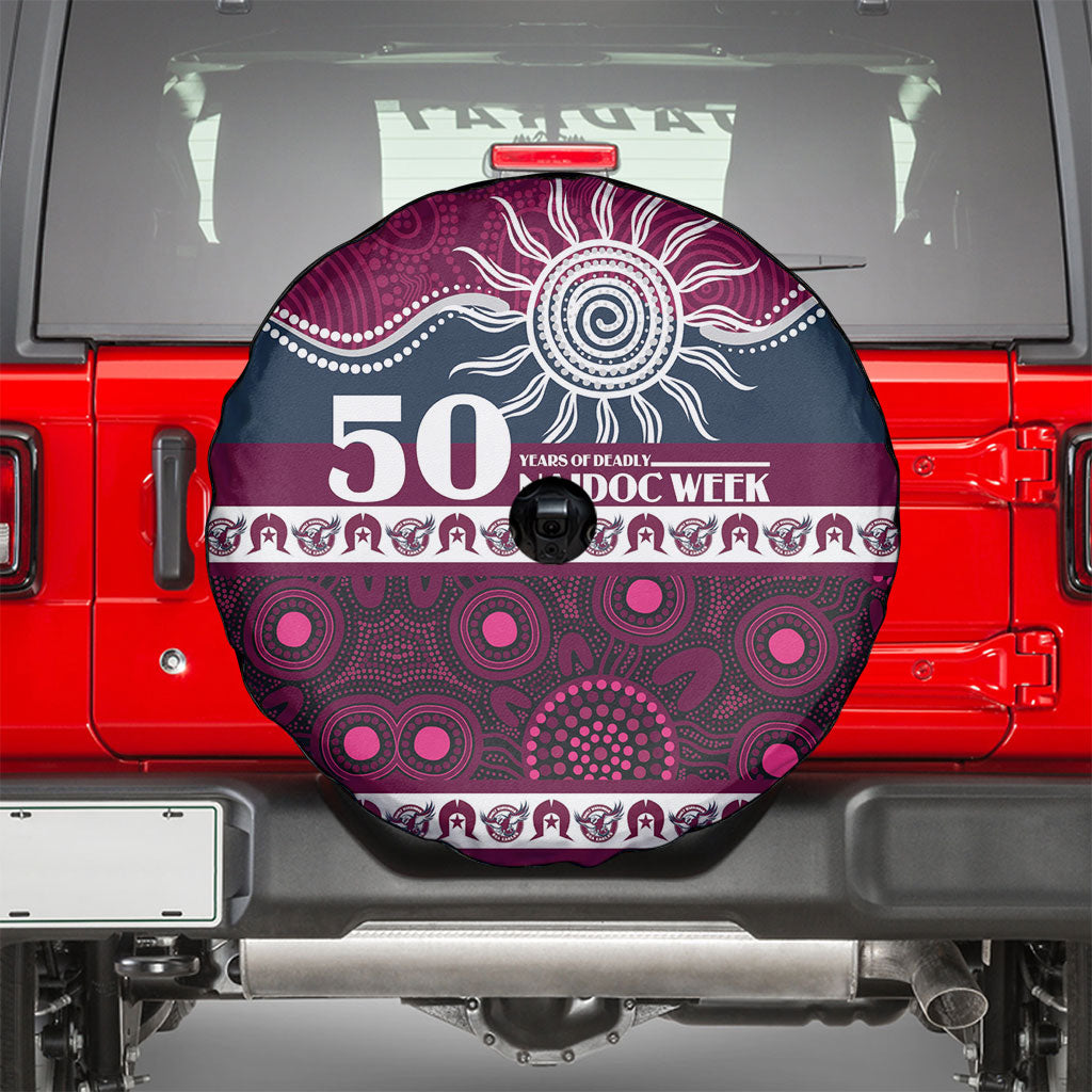 Sea Eagles NAIDOC Week Spare Tire Cover Aboriginal Torres Strait Islanders Vibe