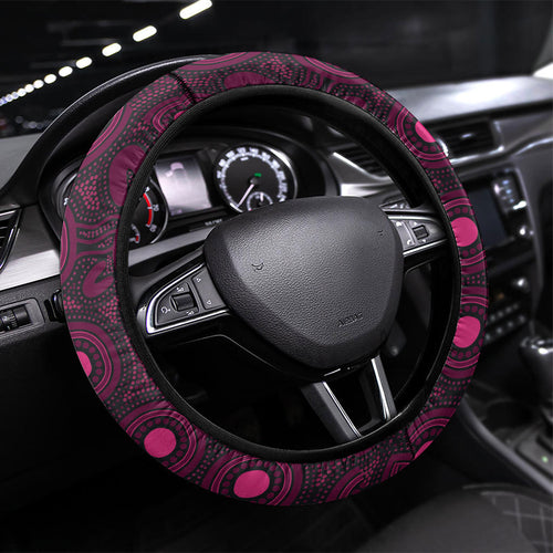 Sea Eagles NAIDOC Week Steering Wheel Cover Aboriginal Torres Strait Islanders Vibe