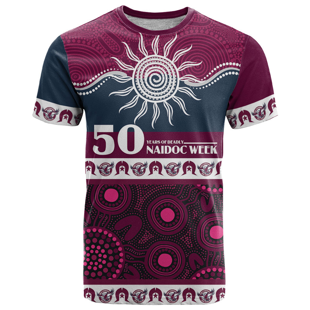 Sea Eagles NAIDOC Week Personalised T Shirt Aboriginal Torres Strait Islanders Vibe