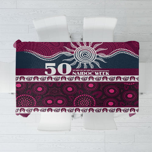 Sea Eagles NAIDOC Week Tablecloth Aboriginal Torres Strait Islanders Vibe