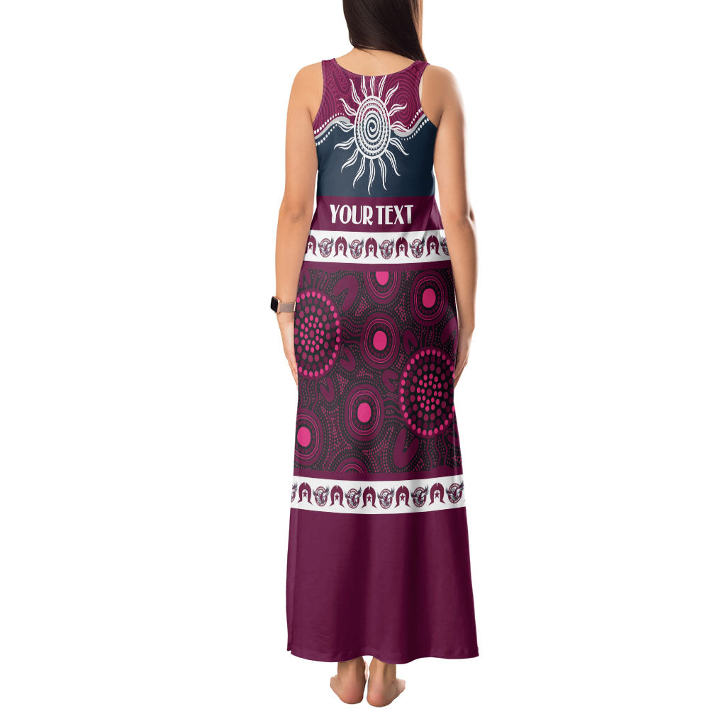 Sea Eagles NAIDOC Week Personalised Tank Maxi Dress Aboriginal Torres Strait Islanders Vibe