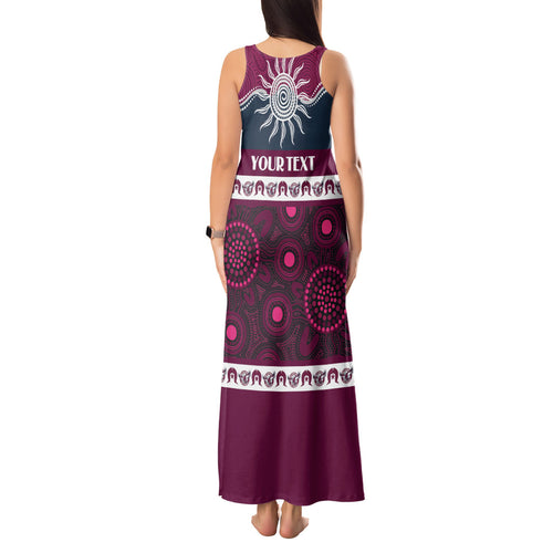 Sea Eagles NAIDOC Week Personalised Tank Maxi Dress Aboriginal Torres Strait Islanders Vibe
