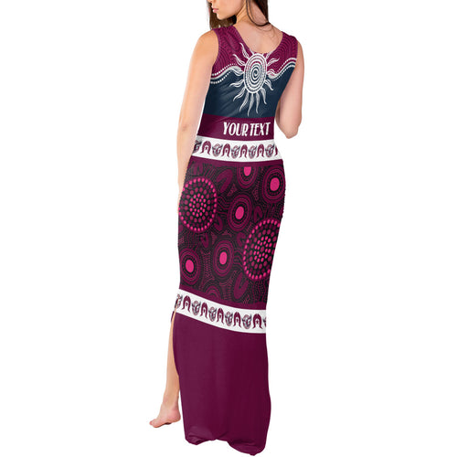 Sea Eagles NAIDOC Week Personalised Tank Maxi Dress Aboriginal Torres Strait Islanders Vibe