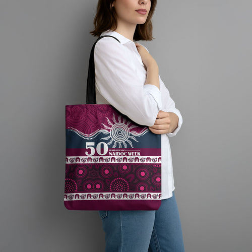 Sea Eagles NAIDOC Week Tote Bag Aboriginal Torres Strait Islanders Vibe