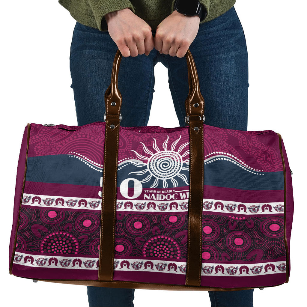 Sea Eagles NAIDOC Week Travel Bag Aboriginal Torres Strait Islanders Vibe