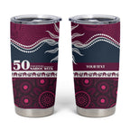 Sea Eagles NAIDOC Week Personalised Tumbler Cup Aboriginal Torres Strait Islanders Vibe