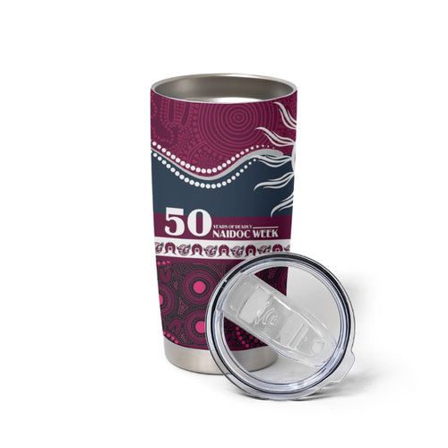 Sea Eagles NAIDOC Week Personalised Tumbler Cup Aboriginal Torres Strait Islanders Vibe