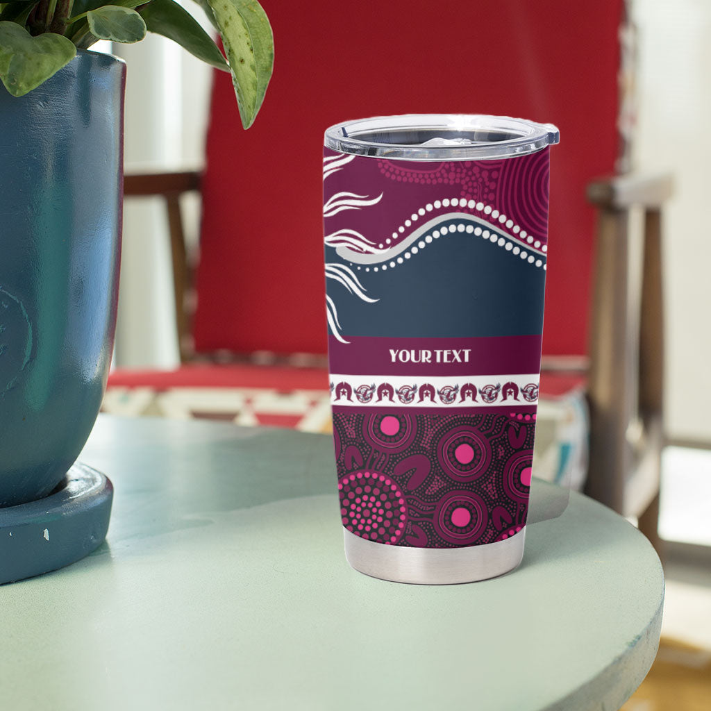Sea Eagles NAIDOC Week Personalised Tumbler Cup Aboriginal Torres Strait Islanders Vibe