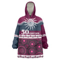 Sea Eagles NAIDOC Week Personalised Wearable Blanket Hoodie Aboriginal Torres Strait Islanders Vibe