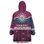 Sea Eagles NAIDOC Week Personalised Wearable Blanket Hoodie Aboriginal Torres Strait Islanders Vibe