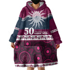Sea Eagles NAIDOC Week Personalised Wearable Blanket Hoodie Aboriginal Torres Strait Islanders Vibe