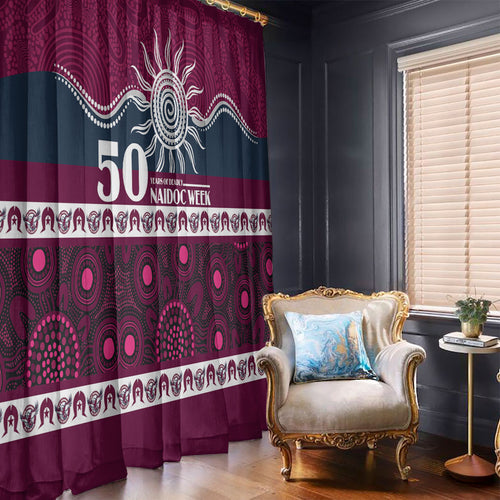 Sea Eagles NAIDOC Week Window Curtain Aboriginal Torres Strait Islanders Vibe