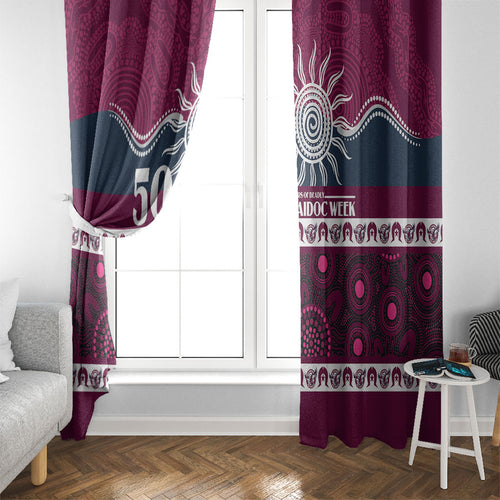 Sea Eagles NAIDOC Week Window Curtain Aboriginal Torres Strait Islanders Vibe