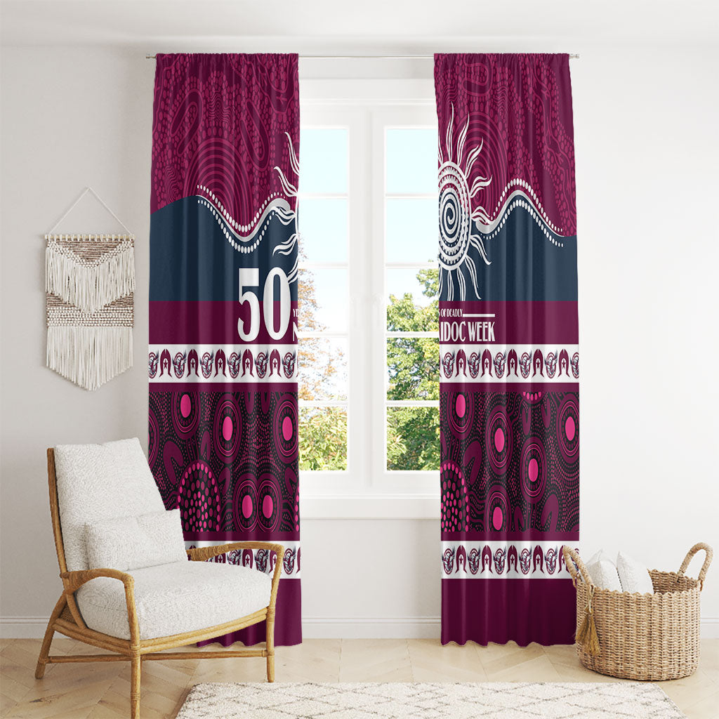 Sea Eagles NAIDOC Week Window Curtain Aboriginal Torres Strait Islanders Vibe