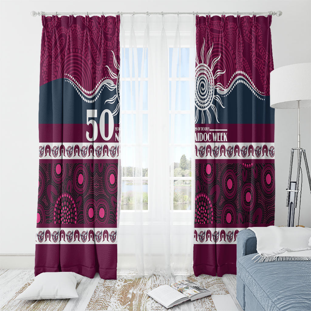 Sea Eagles NAIDOC Week Window Curtain Aboriginal Torres Strait Islanders Vibe