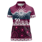 Sea Eagles NAIDOC Week Personalised Women Polo Shirt Aboriginal Torres Strait Islanders Vibe